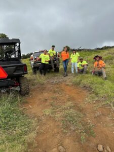 Uhiwai team at Waiohuli