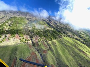 View of leeward Haleakalā